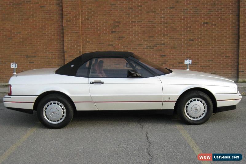 1987 Cadillac Allante For Sale In Canada