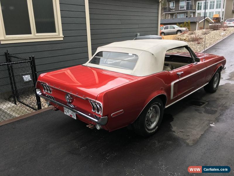 1968 Ford Mustang For Sale In Canada