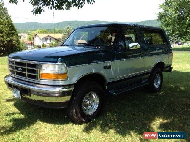 1996 Ford Bronco for Sale in United States