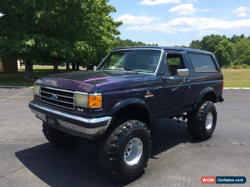 1989 ford bronco lifted