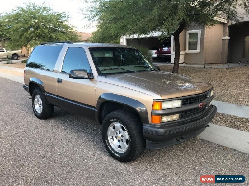 1999 Chevrolet Tahoe For Sale In United States