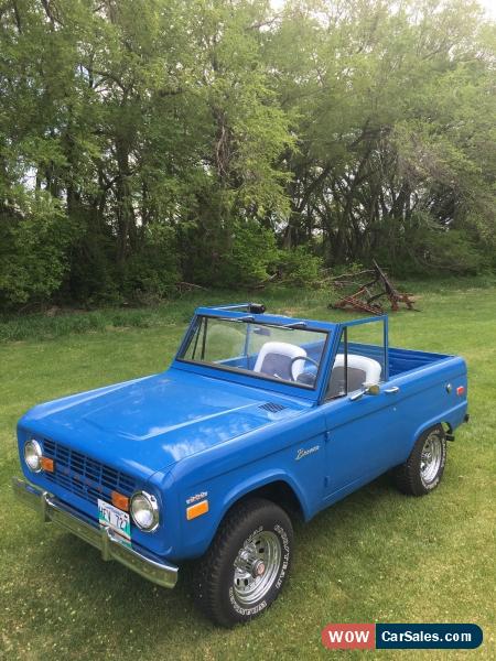 1971 Ford Bronco For Sale In Canada