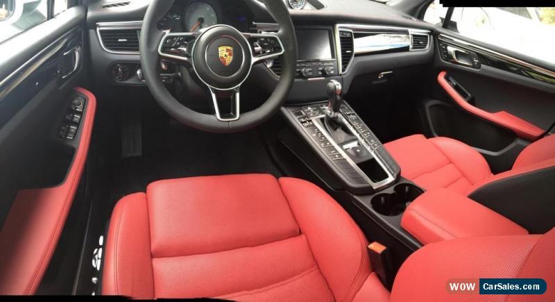 2016 Porsche Macan S Panoroof Bose Red Int 18way Seats