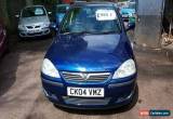 Classic 2004 VAUXHALL CORSA SXI 16V BLUE for Sale