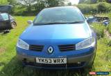 Classic renault megane 1.6 mk2 4 door spares or repair mot'd  for Sale