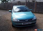 2002 VAUXHALL CORSA ELEGANCE 16V 5DR for Sale