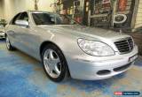 Classic 2003 Mercedes-Benz S350 W220 MY2003 Zircon Silver Automatic 5sp A Sedan for Sale