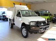 2007 Mitsubishi Triton ML MY07 GLX White Manual 5sp M 2D CAB CHASSIS for Sale