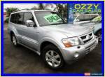 2006 Mitsubishi Pajero NP MY06 Exceed LWB (4x4) Silver Automatic 5sp A Wagon for Sale