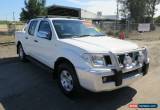 Classic 2006 Nissan Navara D40 ST-X White Manual 6sp M 4D UTILITY for Sale