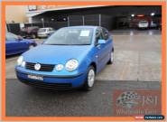 2005 Volkswagen Polo 9N Match Blue Manual 5sp M Hatchback for Sale