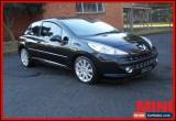 Classic 2007 Peugeot 207 GT Black Manual M Sedan for Sale