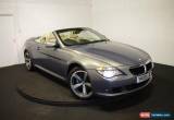 Classic 2008 BMW 6 Series 3.0 635d Sport 2dr for Sale
