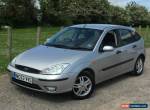 2004 FORD FOCUS 1.6 ZETEC 5 DOOR HATCHBACK SILVER VERY CLEAN AND TIDY for Sale