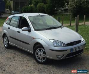 Classic 2004 FORD FOCUS 1.6 ZETEC 5 DOOR HATCHBACK SILVER VERY CLEAN AND TIDY for Sale