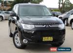 2012 Mitsubishi Outlander ZH MY12 LS (7 Seat) Black Automatic 6sp A Wagon for Sale