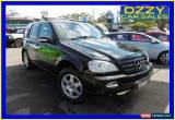 Classic 2003 Mercedes-Benz ML W163 350 (4x4) Black Automatic 5sp A Wagon for Sale