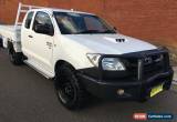 Classic 2009 Toyota Hilux KUN26R 09 Upgrade SR (4x4) White Manual 5sp M Extracab for Sale