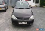 Classic 2003 VAUXHALL CORSA SXI 16V BLACK for Sale