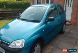 Classic 2001 VAUXHALL CORSA CLUB 12V BLUE for Sale