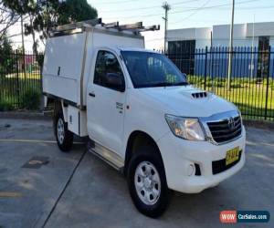 Classic 2011 Toyota Hilux KUN26R MY12 SR (4x4) White Manual 5sp M for Sale