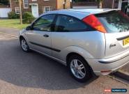 2003 FORD FOCUS ZETEC SILVER 3 DOOR VERY RELIABLE BARGAIN for Sale