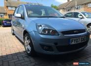 2007 FORD FIESTA ZETEC CLIMATE BLUE 1.4 5 door 57k Miles Facelift  2 Owners  for Sale