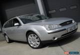 Classic FORD MONDEO ESTATE 2.5 GHIA X 24V, 2002, SILVER, MANUAL, 112,000 MILES  for Sale