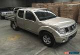 Classic 2011 NISSAN NAVARA D40 DIESEL 4X4 DUAL CAB 6SPD 116KM REPAIRABLE DAMAGED  DRIVES for Sale