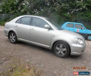 Classic 2003 TOYOTA AVENSIS T3-X D-4D SILVER FOR SPARES OR REPAIR for Sale