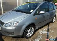 2007 FORD FOCUS C-MAX ZETEC SILVER,  61000 miles for Sale