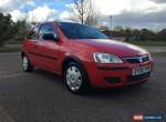 2005 VAUXHALL CORSA 1.0L  LIFE TWINPORT RED WITH FULL MOT, 2DOOR for Sale