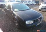 Classic ***NO RESERVE**** PROJECT 2004 53 VW GOLF 1.9TDI BLACK 5DR DIESEL needs Turbo for Sale