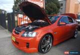 Classic 2007 Holden Commodore VE SS Orange Automatic 6sp A Sedan for Sale