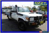 Classic 2008 Toyota Landcruiser VDJ79R GX (4x4) White Manual 5sp M Cab Chassis for Sale