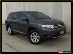 2012 Toyota Kluger GSU45R MY11 Upgrade KX-R (4x4) 5 Seat Grey Automatic 5sp A for Sale