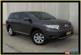 Classic 2012 Toyota Kluger GSU45R MY11 Upgrade KX-R (4x4) 5 Seat Grey Automatic 5sp A for Sale