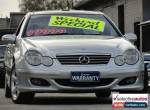 2004 Mercedes-Benz C200 CL203 Kompressor Silver Automatic 5sp A Coupe for Sale