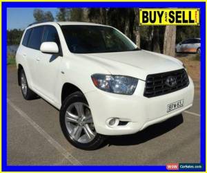 Classic 2008 Toyota Kluger GSU45R KX-S (4x4) Pearl White Automatic 5sp A Wagon for Sale