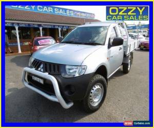 Classic 2009 Mitsubishi Triton ML MY09 GLX (4x4) Silver Automatic 4sp A Cab Chassis for Sale