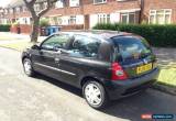 Classic RENAULT CLIO AUTHENTIQUE 1.2 PETROL 2005 BLACK 57,000 MILES for Sale