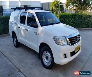 Classic 2012 Toyota Hilux GGN15R MY12 SR White Automatic 5sp A for Sale