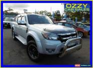 2011 Ford Ranger PK XLT (4x4) Silver Manual 5sp M Dual Cab Pick-up for Sale