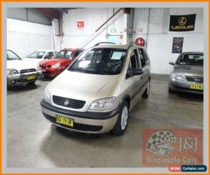 Classic 2004 Holden Zafira TT Gold Automatic 4sp A Wagon for Sale