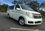 Classic 2003 Nissan Elgrand E51 Wagon Twin Sunroofs  for Sale