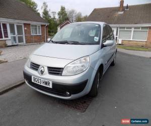 Classic 2003 RENAULT SCENIC 1.6L VVT DYNAMIQUE 16V SILVER - 11 miles - 7 MONTHS MOT for Sale