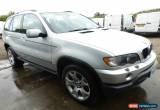 Classic BMW X5 D SPORT AUTO SILVER, SPARES OR REPAIR, EXPORT, SALVAGE, REPAIRABLE for Sale