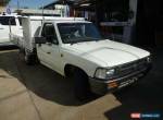 1997 Toyota Hilux RN85R White Manual 5sp M Cab Chassis for Sale