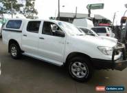 2011 Toyota Hilux KUN26R MY11 Upgrade SR (4x4) White Automatic 4sp A for Sale