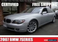 2007 BMW 7-Series for Sale